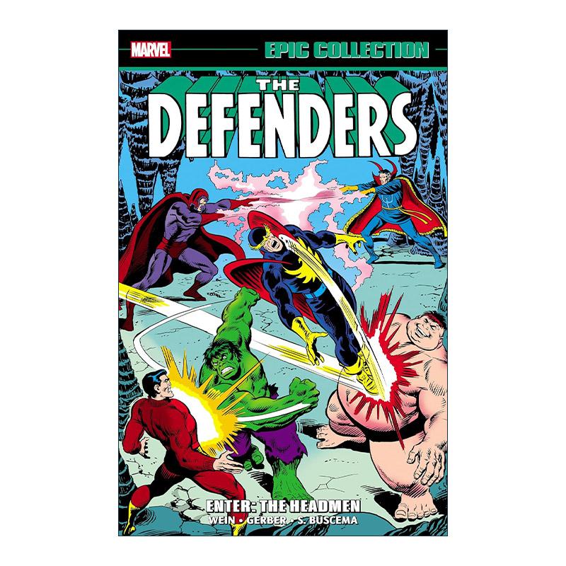 英文原版 Defenders Epic Collection Enter - The Headmen 捍卫者联盟史诗集 输入 首领 漫威漫画 英文版 进口英语原版书籍