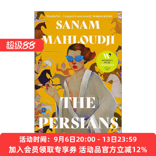 英文原版 The Persians 波斯人 Sanam Mahloudji小说 移民文学 2025女性小说奖长名单 英文版 进口英语原版书籍