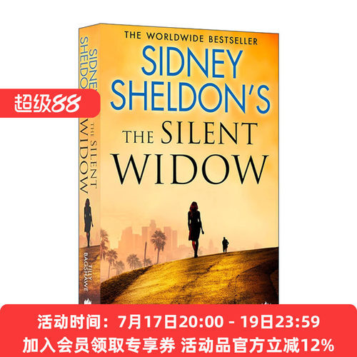 英文原版 Sidney Sheldon's the Silent Widow 西德尼·谢尔顿 缄默女人 英文版 进口英语原版书籍