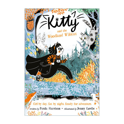 警察猫咪凯蒂林地野猫英文版