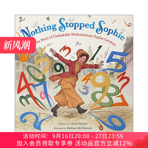 英文原版 Nothing Stopped Sophie 没有什么能阻挡索菲 永不言弃的数学家的故事 精装绘本 英文版 进口英语原版书籍