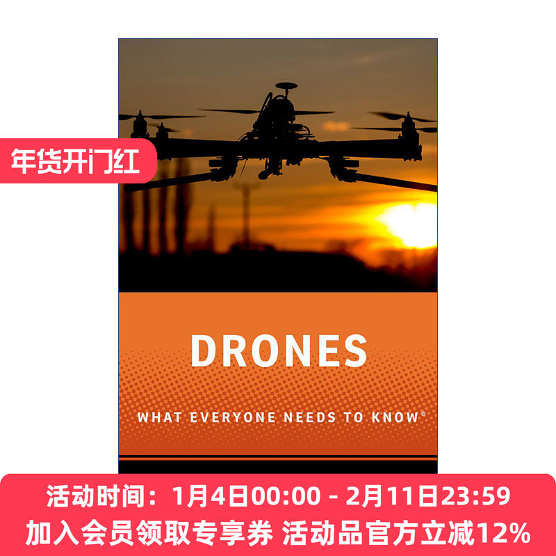 无人机 英文原版 Drones 牛津常识系列  What Everyone Needs to Know 英文版 进口英语原版书籍