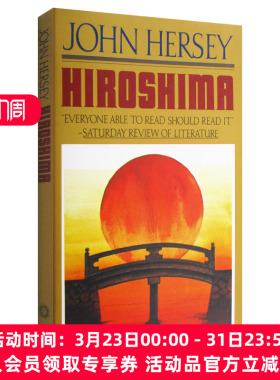 英文原版 Hiroshima 广岛 John Hersey 英文版 进口英语原版书籍