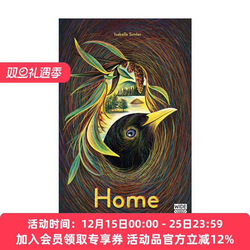 动物家园  英文原版 Home 儿童科普百科绘本精装 Isabelle Simler 英文版 进口英语原版书籍