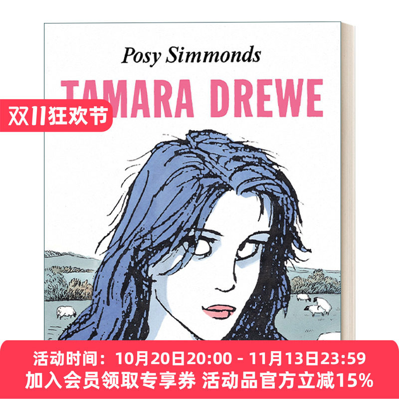 英文原版 Tamara Drewe 塔玛拉·德鲁 波西?西芒德斯漫画 英文版 进口英语原版书籍