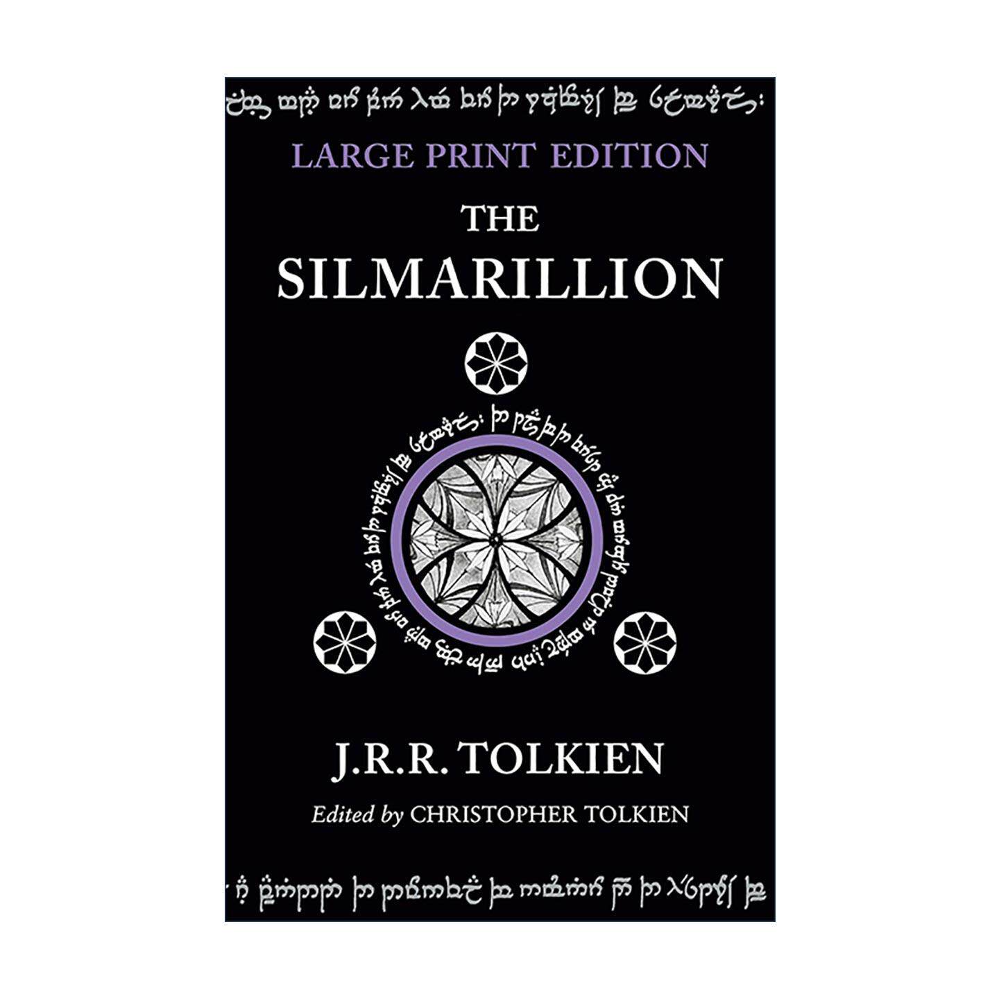 英文原版 The Silmarillion 精灵宝钻 托尔金魔戒指环王前传 大字阅读友好版本 英文版 进口英语原版书籍