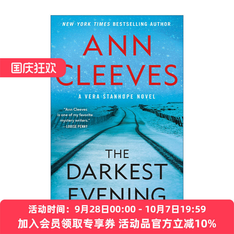 黑暗的夜 英文原版 The Darkest Evening 探长薇拉系列 影视原著 Ann Cleeves 英文版 进口英语原版书籍