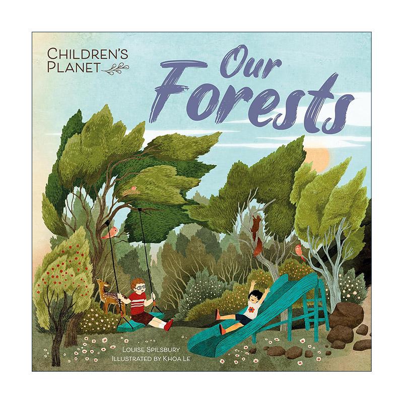 英文原版 Children's Planet Our Forests 儿童环保星球 森林 自然环境科普百科绘本 英文版 进口英语原版书籍
