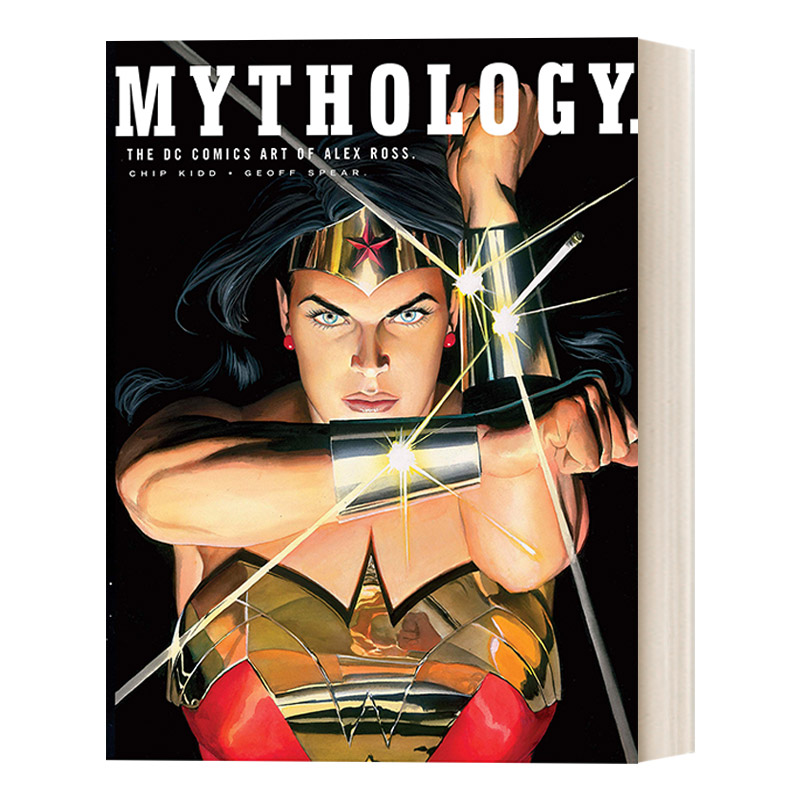 英文原版 Mythology The DC Comics Art of Alex Ross Pantheon Graphic Library神话亚历克斯·罗斯DC漫画艺术集精装进口书籍