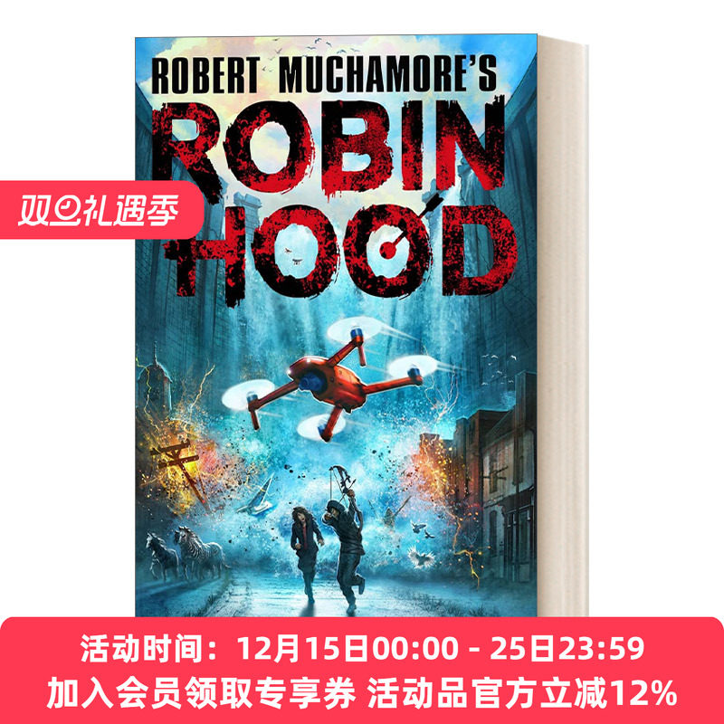 英文原版 Robin Hood 4 Drones  Dams & Destruction 罗宾汉4 无人机，水坝和摧毁 英文版 进口英语原版书籍