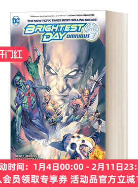 大事件至白之日 英文原版 Brightest Day Omnibus 2022 Edition 精装完全收藏版 高光一日精选集 DC漫画 Geoff Johns 英文版进口书