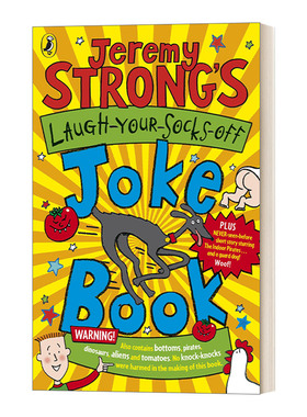 把你袜子笑掉 笑话书 英文原版 Jeremy Strong's Laugh-Your-Socks-Off Joke Book 杰瑞米·斯特朗 英文版 进口英语原版书籍