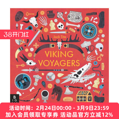 维京航海者  英文原版 Viking Voyagers 历史科普百科 英文版 进口英语原版书籍