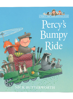 割草机呼呼飞 英文原版 Percy's Bumpy Ride 帕西爷爷的爱心公园系列 英文版 进口英语原版书籍