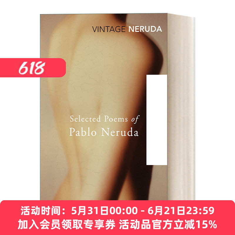 英文原版 Selected Poems of Pablo Neruda 巴勃罗·聂鲁达诗选 英文版 进口英语原版书籍