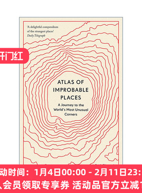 英文原版 Atlas of Improbable Places 世界上不可能存在的地方 51个世界上至不寻常的地点 英文版 进口英语原版书籍