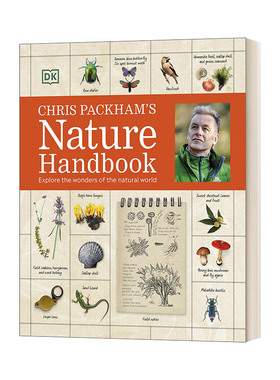 华研原版 大自然手册 英文原版 Nature Handbook DK自然科学百科 Chris Packham 精装 英文版 进口英语原版书籍