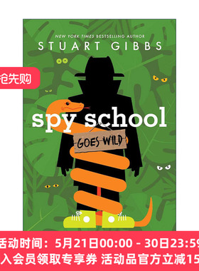 英文原版 Spy School Goes Wild 间谍学校 去野外 精装 英文版 进口英语原版书籍