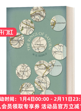 英文原版 The Rings Of Saturn Vintage Voyages 土星之环 W G Sebald 英文版 进口英语原版书籍
