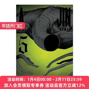 英文原版 Ajin 05 Demi-Human 亚人 卷五 科幻漫画 樱井画门Gamon Sakurai 英文版 进口英语原版书籍