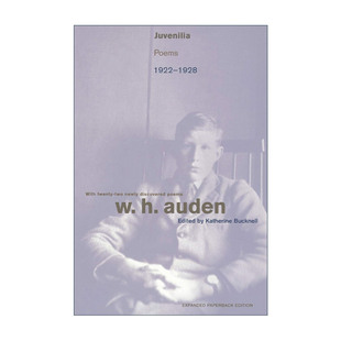 1922 书籍 Juvenilia 进口英语原版 英文原版 英文版 1928年 奥登少年时代诗歌集 修订扩充版
