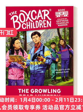 棚车少年61 英文原版 #61 The Growling Bear Mystery 英文版 进口英语原版书籍