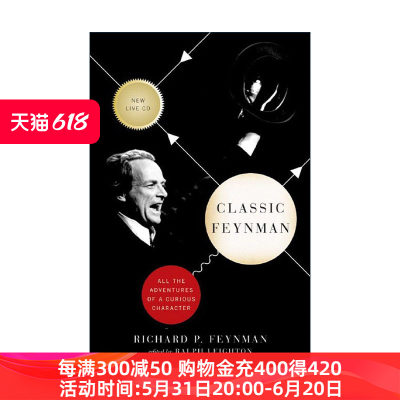 英文原版 Classic Feynman 费曼经典 一个好奇者的探险人生 Richard Feynman 精装 英文版 进口英语原版书籍