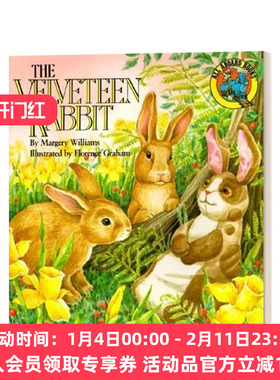 绒布小兔子 英文原版 The Velveteen Rabbit Or How Toys Become Real 儿童经典绘本 英文版 进口英语原版书籍