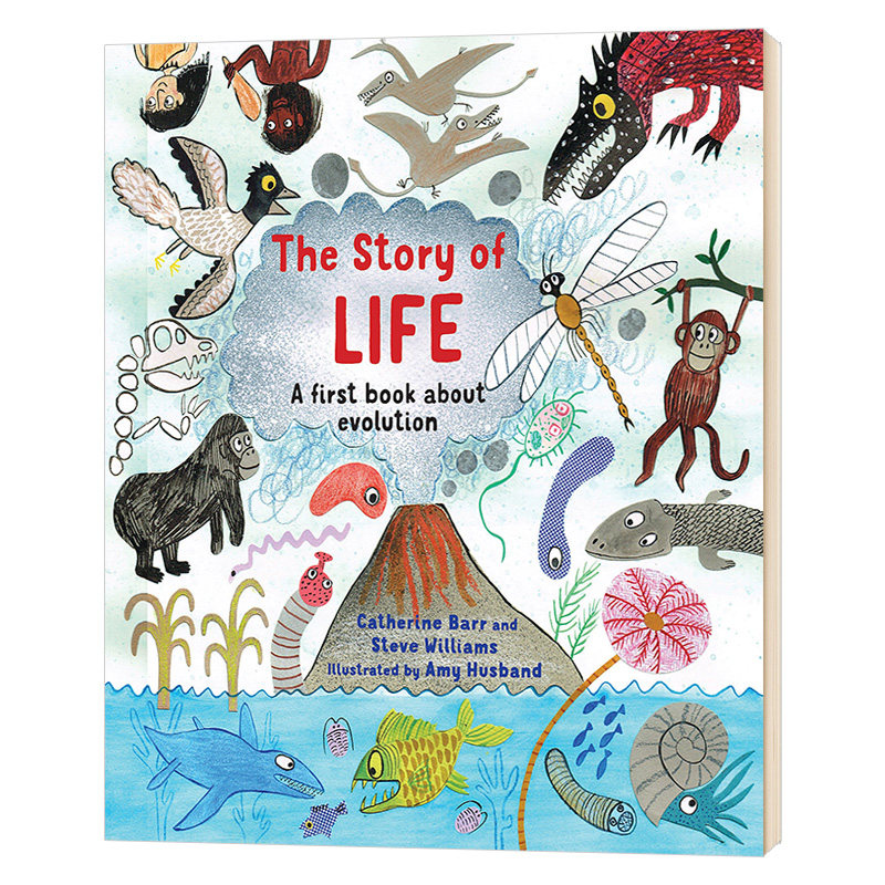 生命小历史 地球上生命的发展 英文原版 The Story of Life A First Book about Evolution 英文版 儿童自然百科英语启蒙读物图片