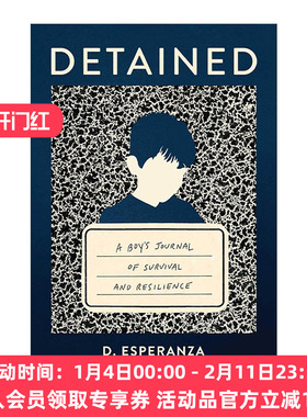 英文原版 Detained 被羁押 一个男孩的生存与韧性日记 精装 亚马逊月度佳选 英文版 进口英语原版书籍