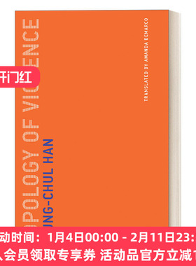 英文原版 Topology of Violence Untimely Meditations 暴力拓扑 哲学 韩炳哲Byung-Chul Han 英文版 进口英语原版书籍