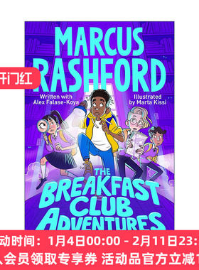 英文原版 The Breakfast Club Adventures The Treasure Hunt Monster 早餐俱乐部 寻宝怪兽 儿童友谊冒险章节桥梁书 英文版