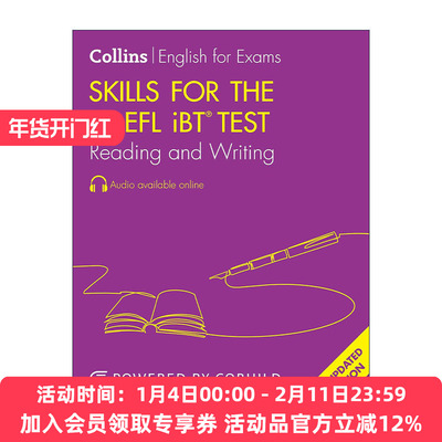 英文原版 Skills for the TOEFL iBT Test Reading and Writing 新托福考试教材 阅读和写作 第三版改革版 含在线音频 进口书籍