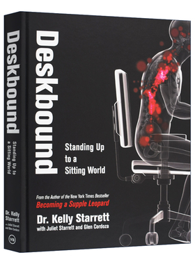 英文原版 Deskbound Standing Up to a Sitting World 姿势决定健康 每天15分钟 轻松保持强健身体 精装 英文版 进口英语原版书籍