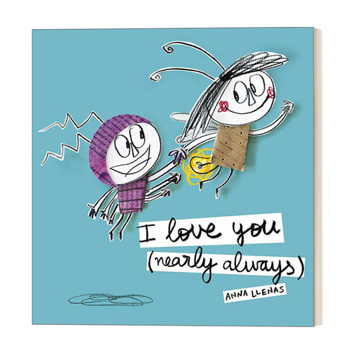 我爱你 英文原版 I Love You Nearly Always Picture Book 情绪小怪兽姊妹篇 英文版 进口英语原版书籍