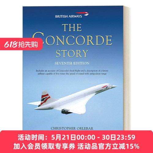 英文原版 The Concorde Story 协和超音速飞机全书 精装 英文版 进口英语原版书籍
