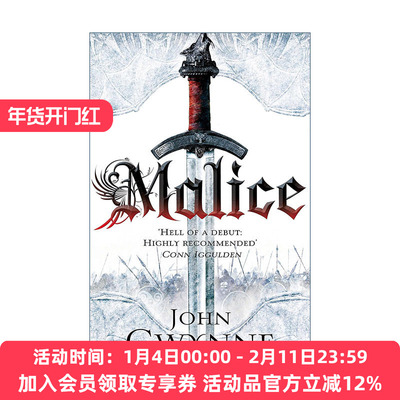 英文原版 Malice 恶意 The Faithful and the Fallen系列1 英文版 进口英语原版书籍