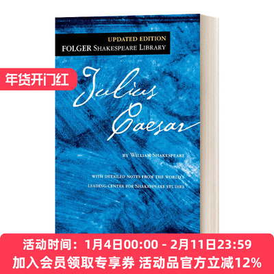 英文原版 Julius Caesar 裘利斯·凯撒 The Folger Shakespeare Library 福尔杰莎士比亚图书馆系列 英文版 进口英语原版书籍