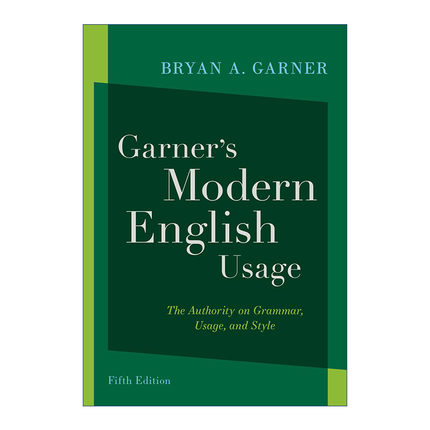 英文原版 Garner's Modern English Usage  牛津加纳的现代英语用法 第五版 精装 英文版 进口英语原版书籍