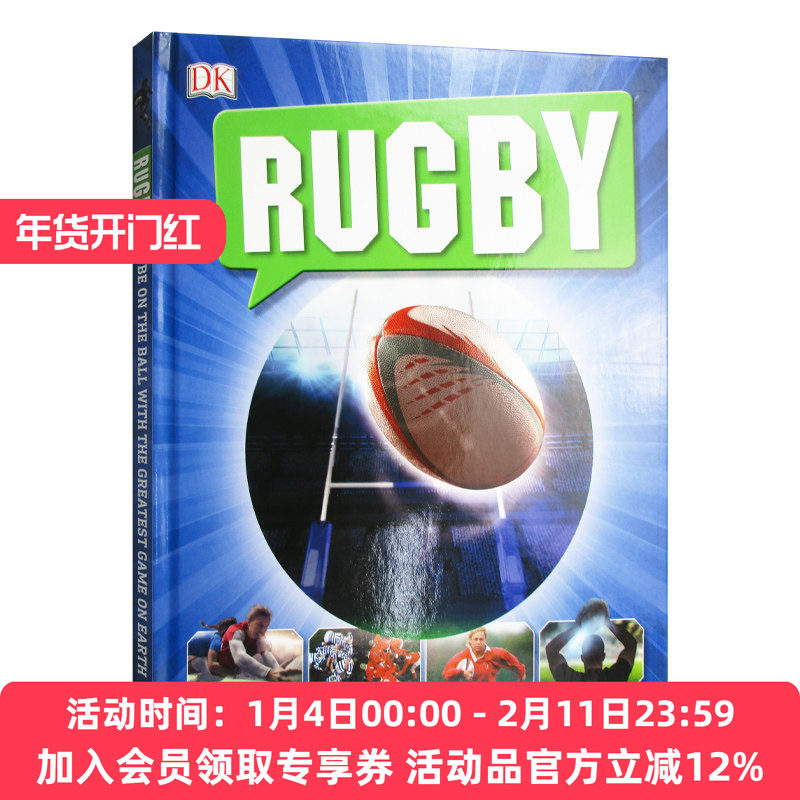英文原版 Rugby 橄榄球 精装 英文版 进口英语原版书籍