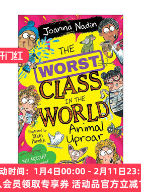 英文原版 The Worst Class in the World Animal Uproar 世界上糟糕的班级6 英文版 进口英语原版书籍