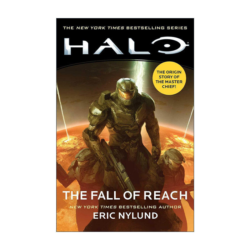 英文原版 光环1 致远星的沦陷 HALO the Fall of Reach 英文版 进口英语原版书籍