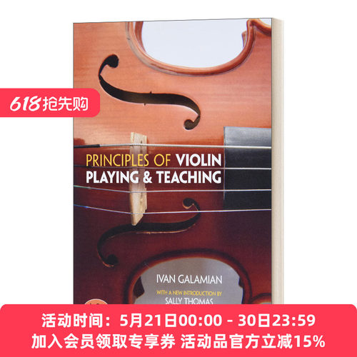 英文原版 Principles of Violin Playing and Teaching 小提琴演奏和教学原则 英文版 进口英语原版书籍