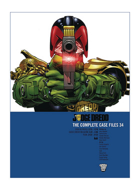 英文原版 Judge Dredd Case Files 34 特警判官 漫画合集34 英文版 进口英语原版书籍
