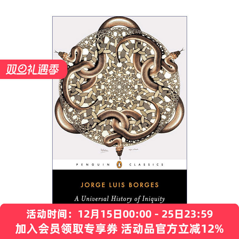 恶棍列传  英文原版小说 A Universal History of Iniquity Penguin Classics 短篇小说集 企鹅经典 英文版 进口英语原版书籍
