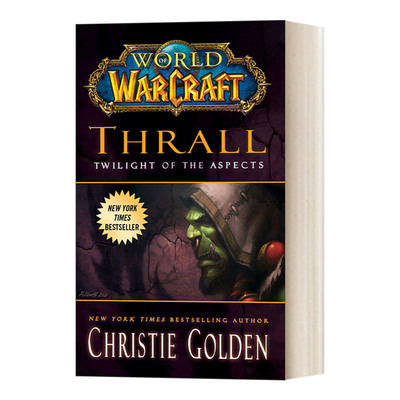 英文原版 World of Warcraft Thrall Twilight of the Aspects 魔兽世界官方小说 萨尔 英文版 进口英语原版书籍