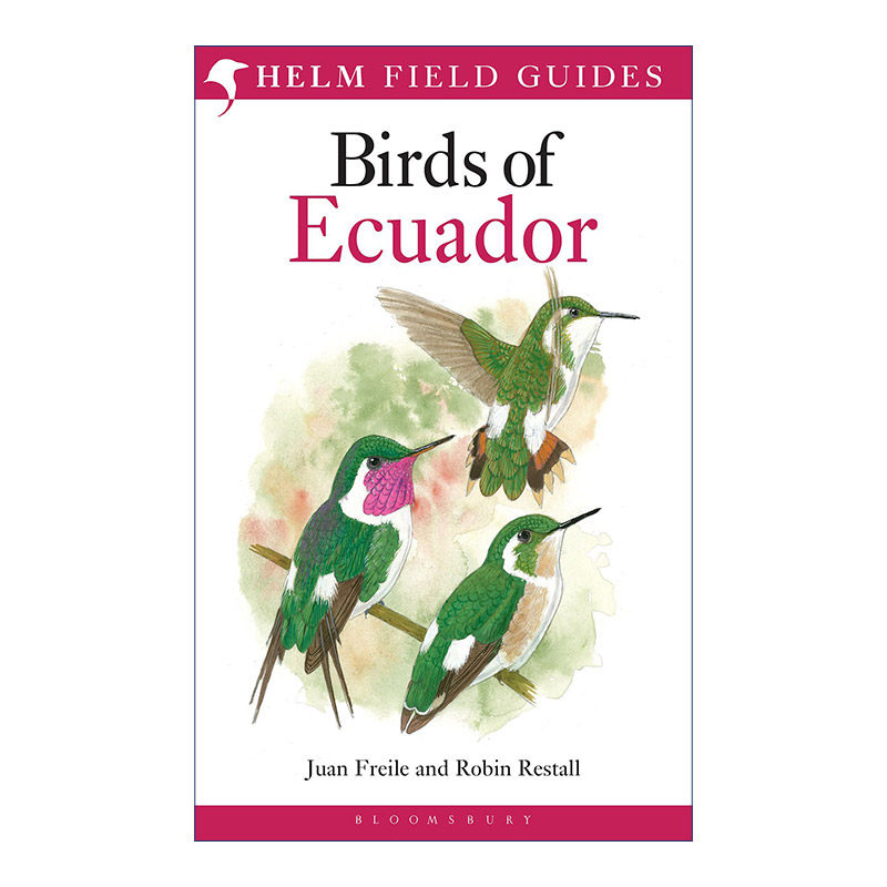 厄瓜多尔鸟类图鉴  英文原版 Birds of Ecuador 英文版 进口英语原版书籍