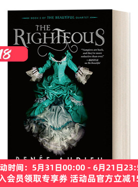 英文原版 The Righteous The Beautiful Quartet 3 美丽四重奏系列3 正义者 青少年吸血鬼奇幻浪漫小说 纽约时报畅销书 英文版