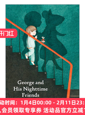 乔治与他夜色中的朋友 英文原版 George and His Nighttime Friends 精装绘本 英文版 进口英语原版书籍