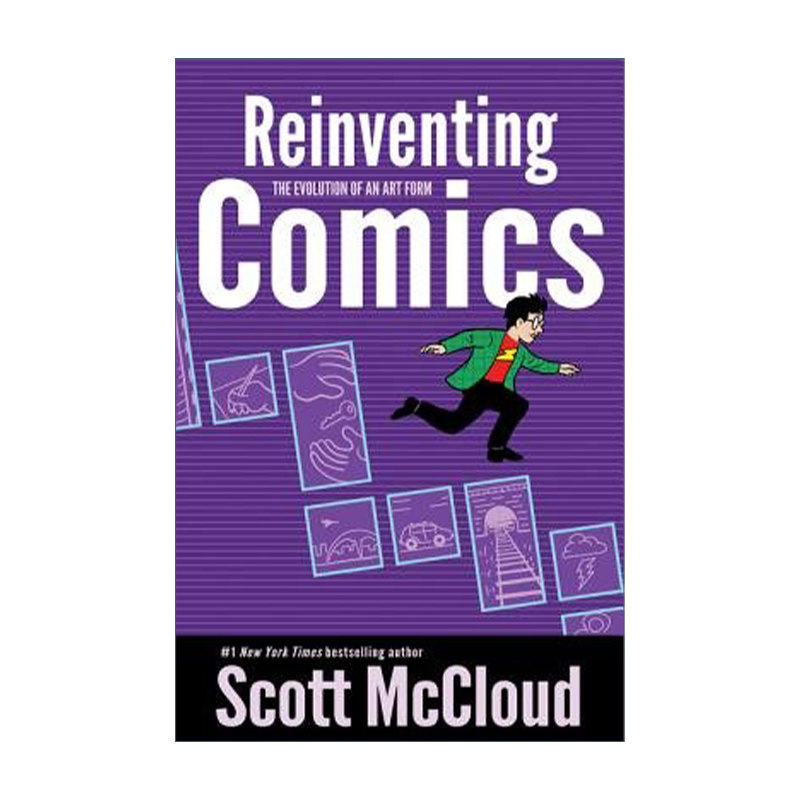 重塑漫画 英文原版 Reinventing Comics 漫画艺术普及三部曲 英文版 进口英语原版书籍
